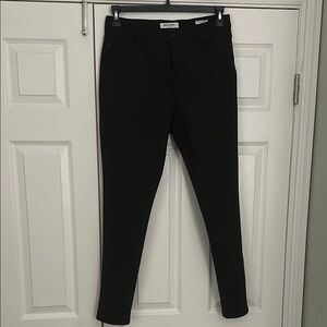 Women's Nine West Jeans Cigarette High Rise Skinny Black Jeans Size 8/29
